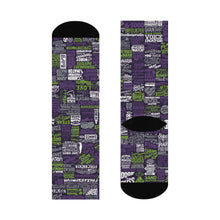 Load image into Gallery viewer, Doof's Inators Dark Crew Socks