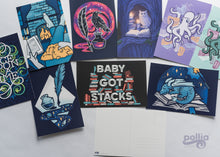 Load image into Gallery viewer, Bookish Postcard Prints