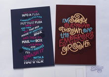 Load image into Gallery viewer, Emperor's New Groove Postcard Prints