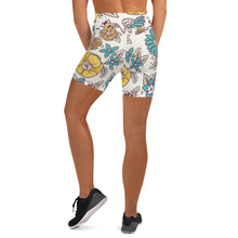 Load image into Gallery viewer, Buzzy Floral Yoga Shorts
