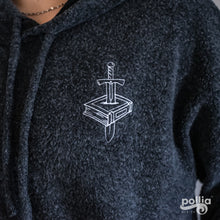 Load image into Gallery viewer, Booxcalibur Sueded Fleece Hoodie