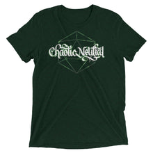 Load image into Gallery viewer, Chaotic Neutral Dice Tri-Blend T-Shirt