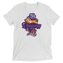 Load image into Gallery viewer, Dungeons and Cats Tri-Blend T-Shirt
