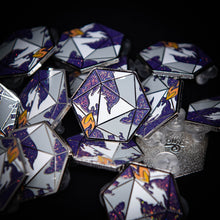 Load image into Gallery viewer, Dragon's D20 Enamel Pin
