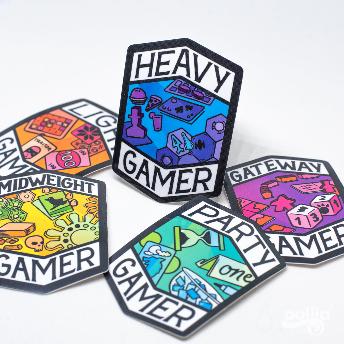 Poll Game Stickers Tabletop Game Stickers – Pollia Design