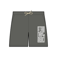 Load image into Gallery viewer, Ferb Make a Note Unisex Fleece Sweat Shorts