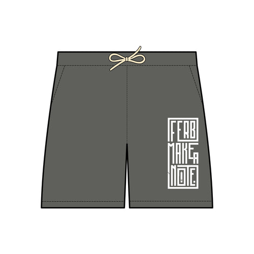Ferb Make a Note Unisex Fleece Sweat Shorts