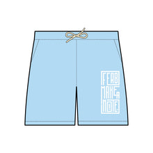 Load image into Gallery viewer, Ferb Make a Note Unisex Fleece Sweat Shorts