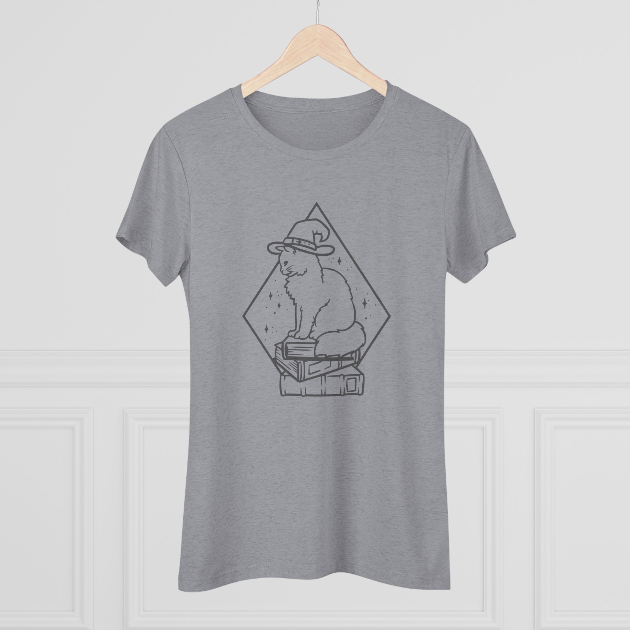 Witchy Kitty Women's Triblend Tee