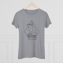 Load image into Gallery viewer, Witchy Kitty Women&#39;s Triblend Tee