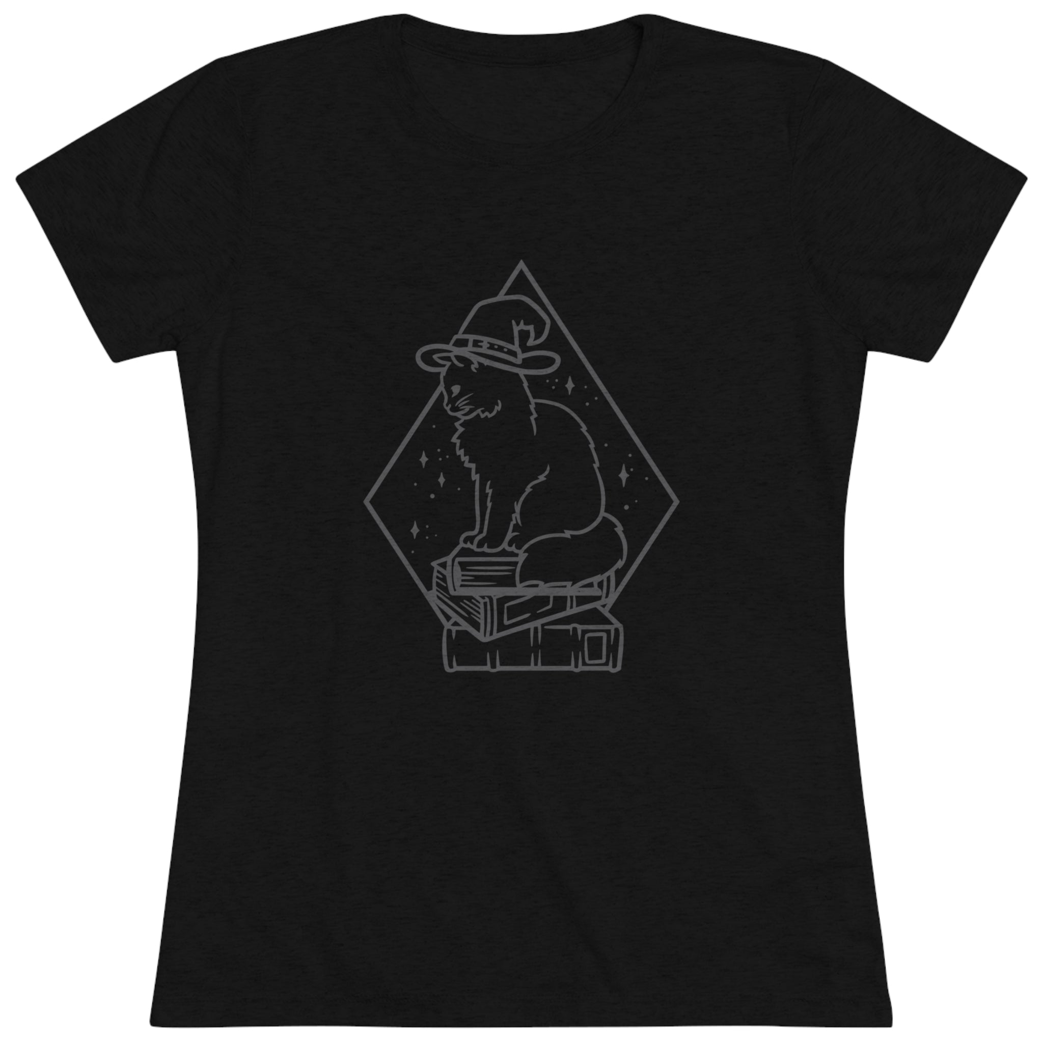 Witchy Kitty Women's Triblend Tee