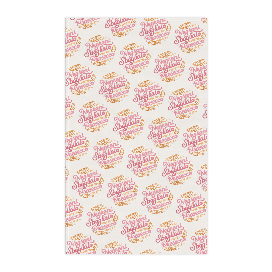 Negroni Sbagliato Kitchen Towel