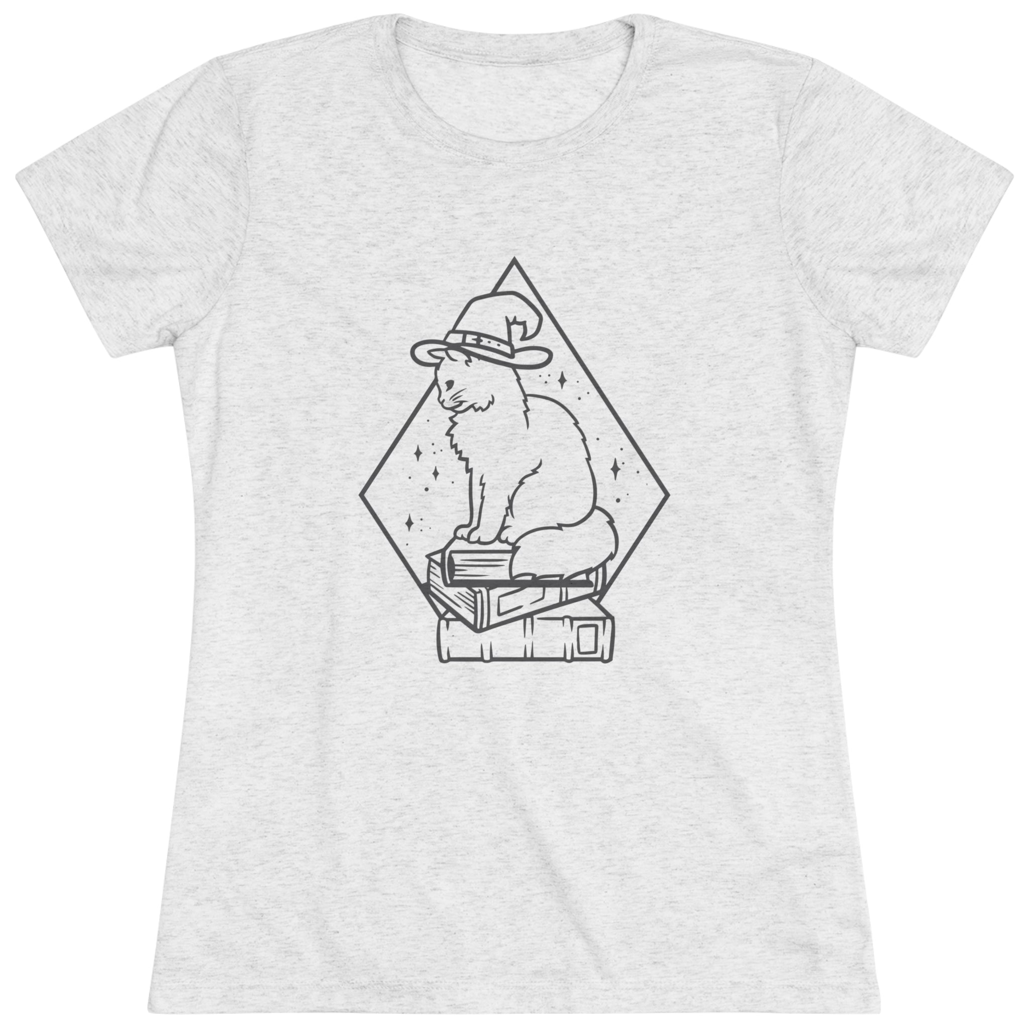 Witchy Kitty Women's Triblend Tee