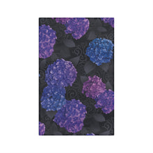Load image into Gallery viewer, Moody Hydrangeas Tea Towel