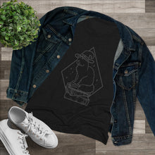 Load image into Gallery viewer, Witchy Kitty Women&#39;s Triblend Tee