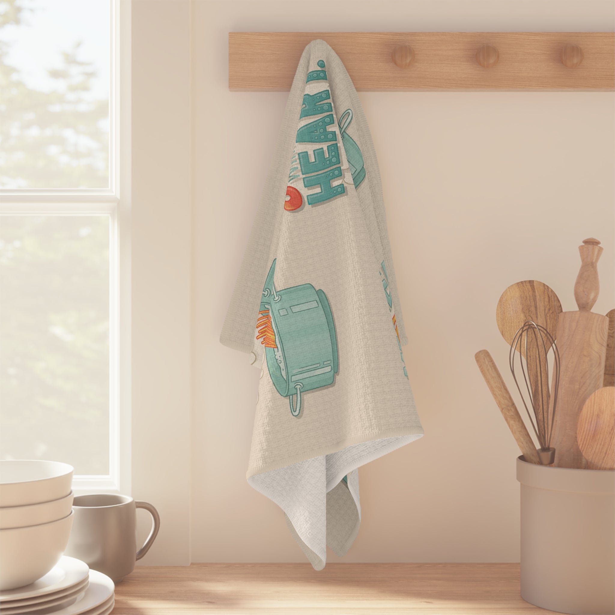 Measure Pasta with your Heart Tea Towel