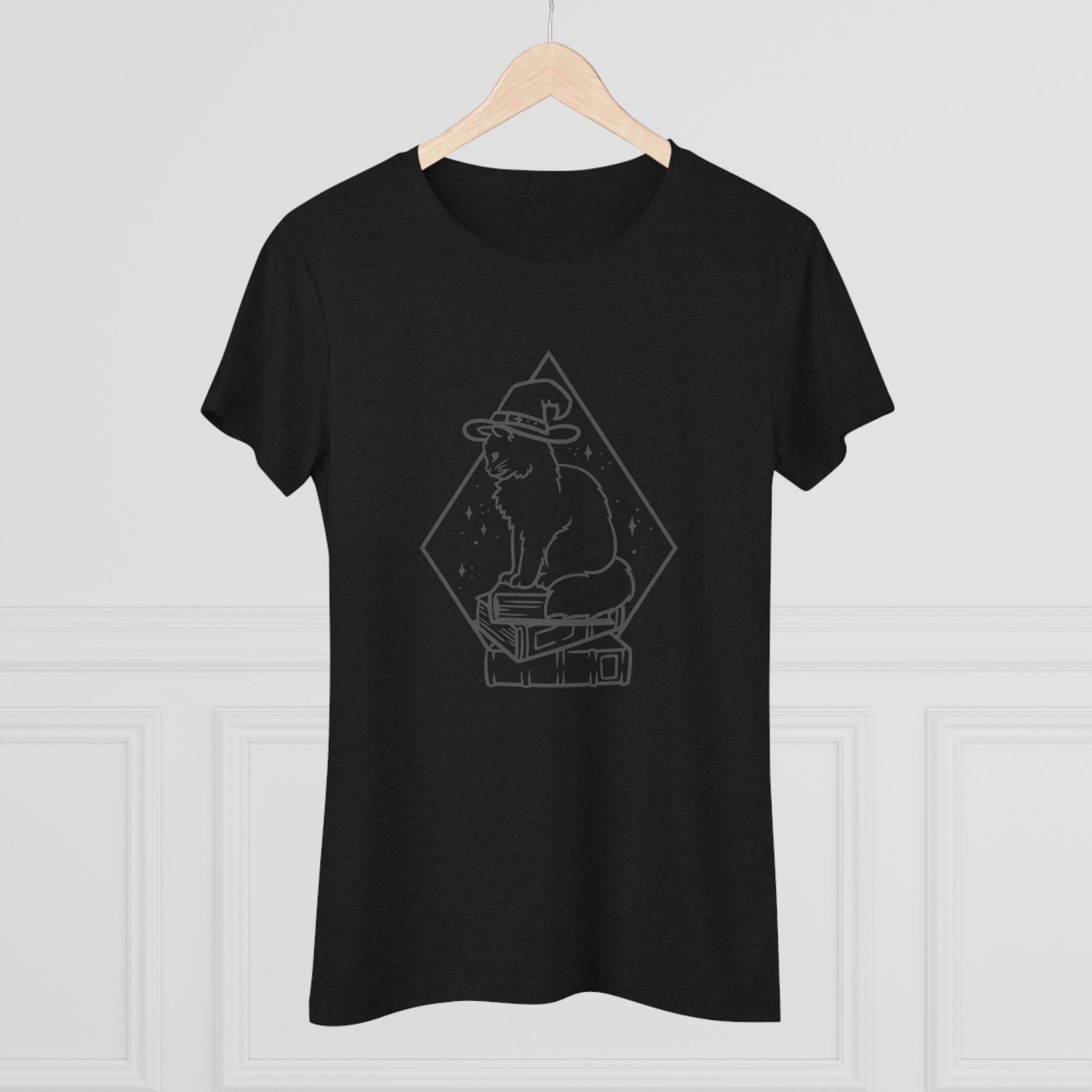 Witchy Kitty Women's Triblend Tee