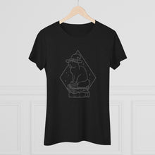 Load image into Gallery viewer, Witchy Kitty Women&#39;s Triblend Tee