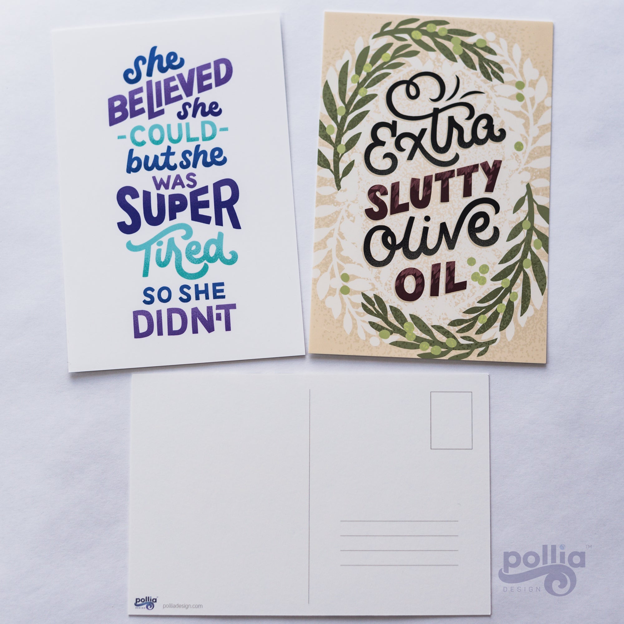Feminist Motivation Postcard Prints