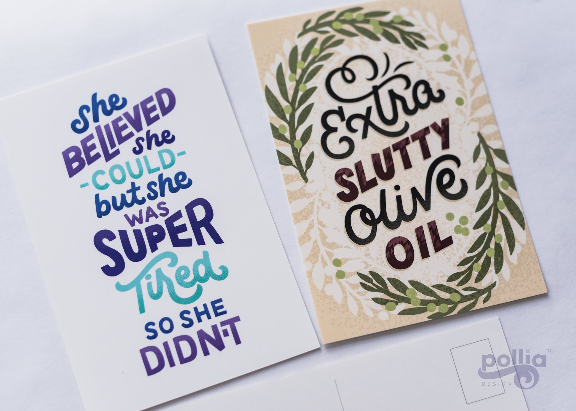 Feminist Motivation Postcard Prints