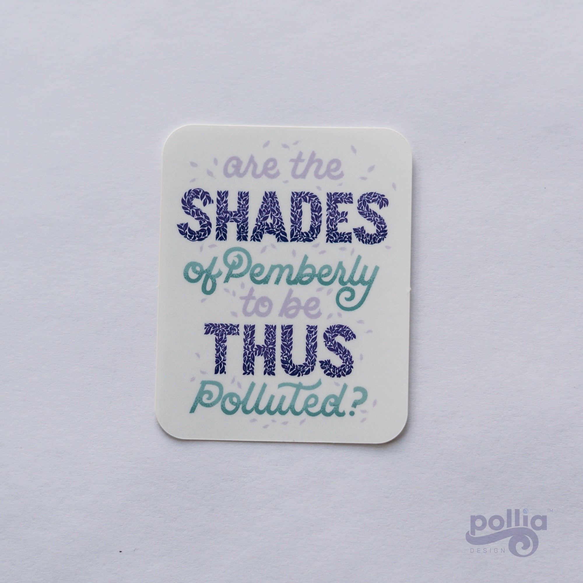 Pride and Prejudice Sticker Set