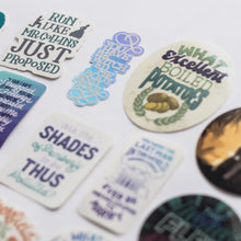 Load image into Gallery viewer, Pride and Prejudice Sticker Set