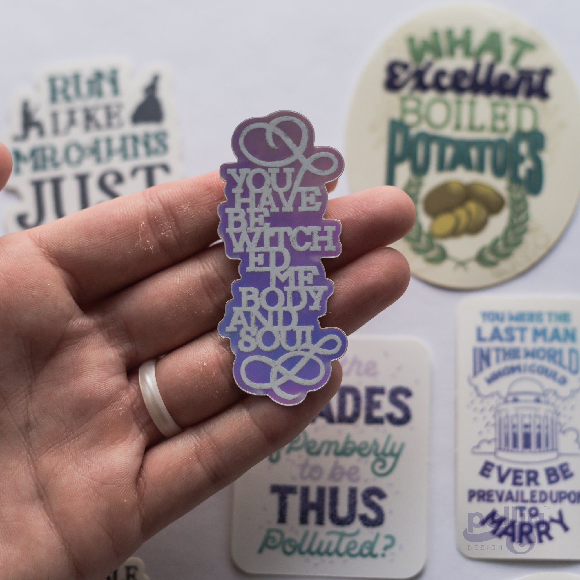 Pride and Prejudice Sticker Set