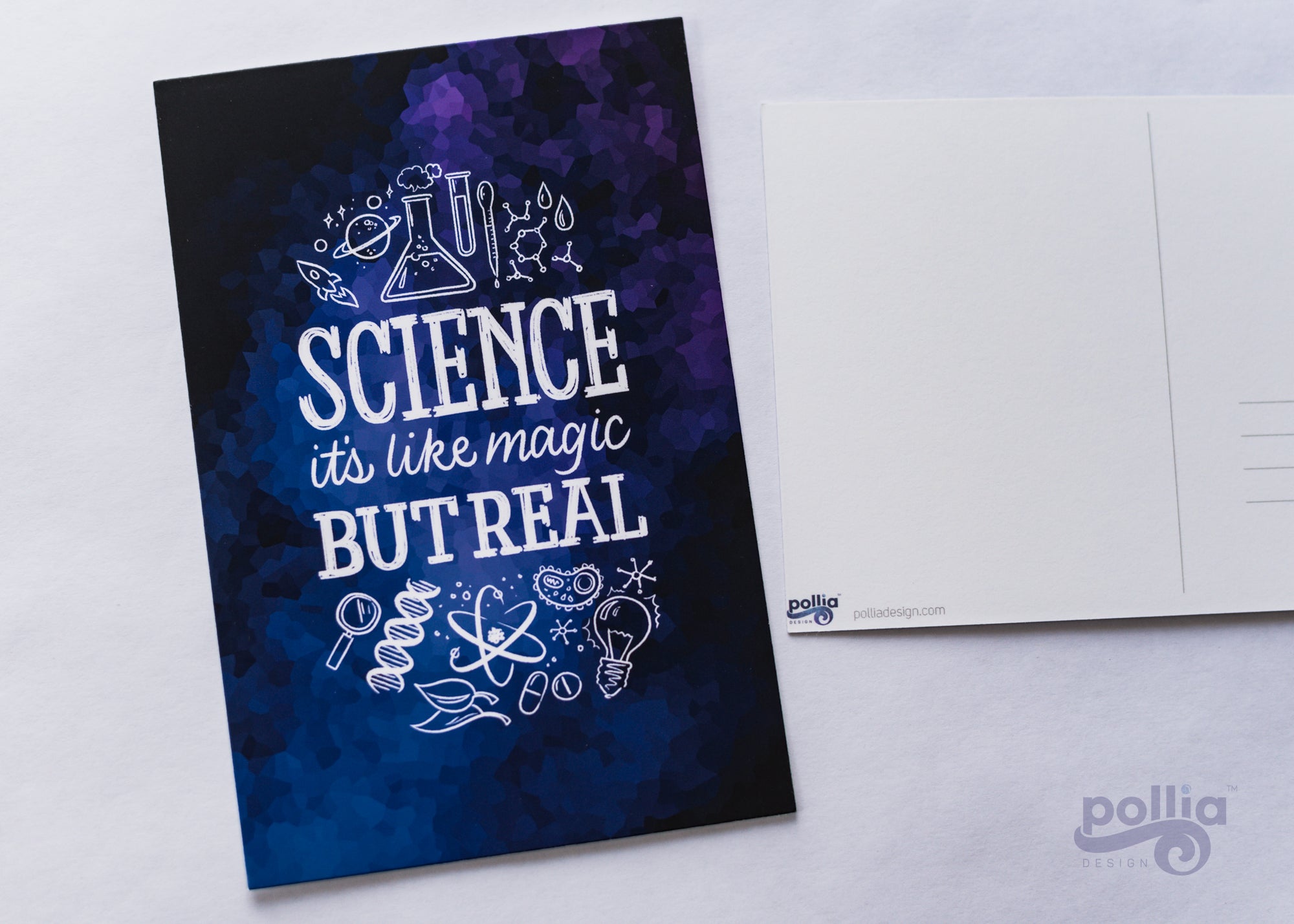 Science is Magic but Real Postcard Prints