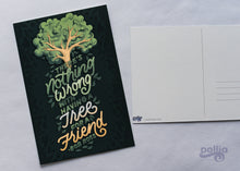 Load image into Gallery viewer, Having a Tree For a Friend Postcard Prints