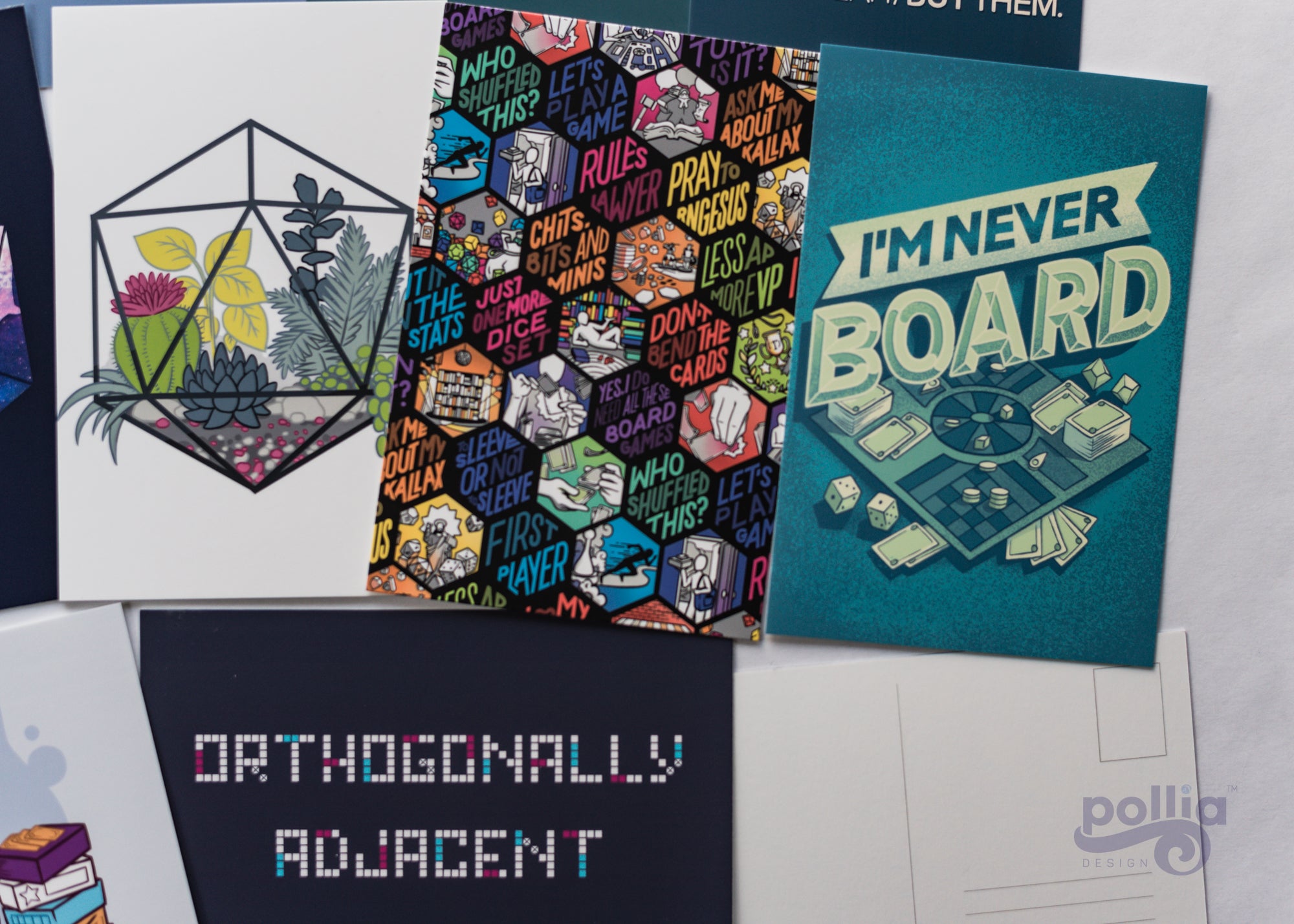 Board Gamer Postcard Prints