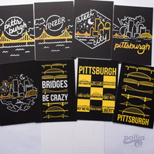 Load image into Gallery viewer, Pittsburgh Postcard Prints