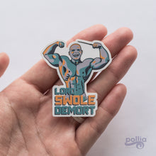 Load image into Gallery viewer, Lord Swole-Demort Silly Bookish Sticker