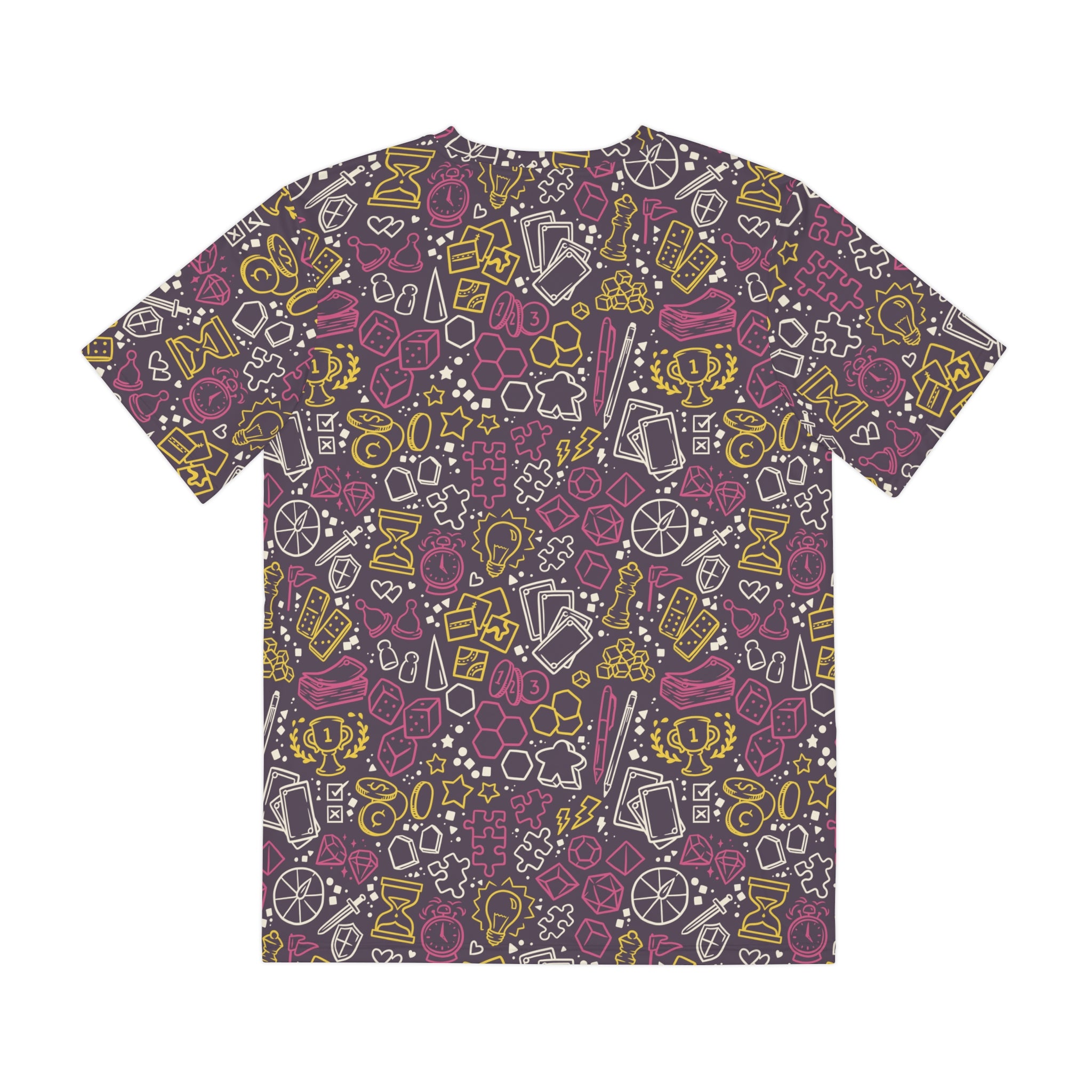 Board Game Bits V2 AOP T-Shirt (2-4XL)