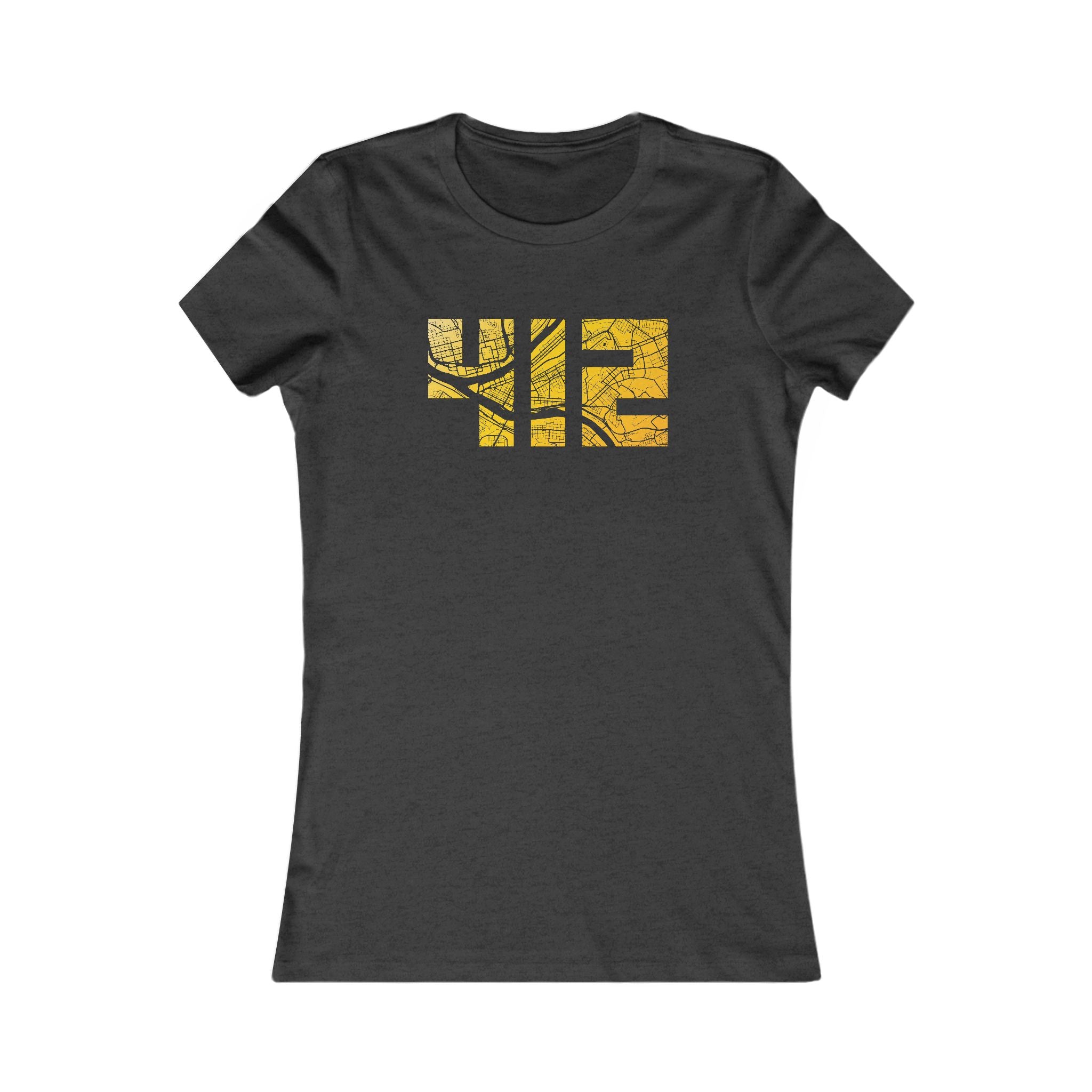 412 Map Women's Tee