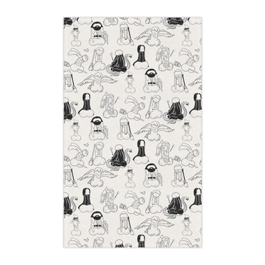 Harry Penis Set Kitchen Towel