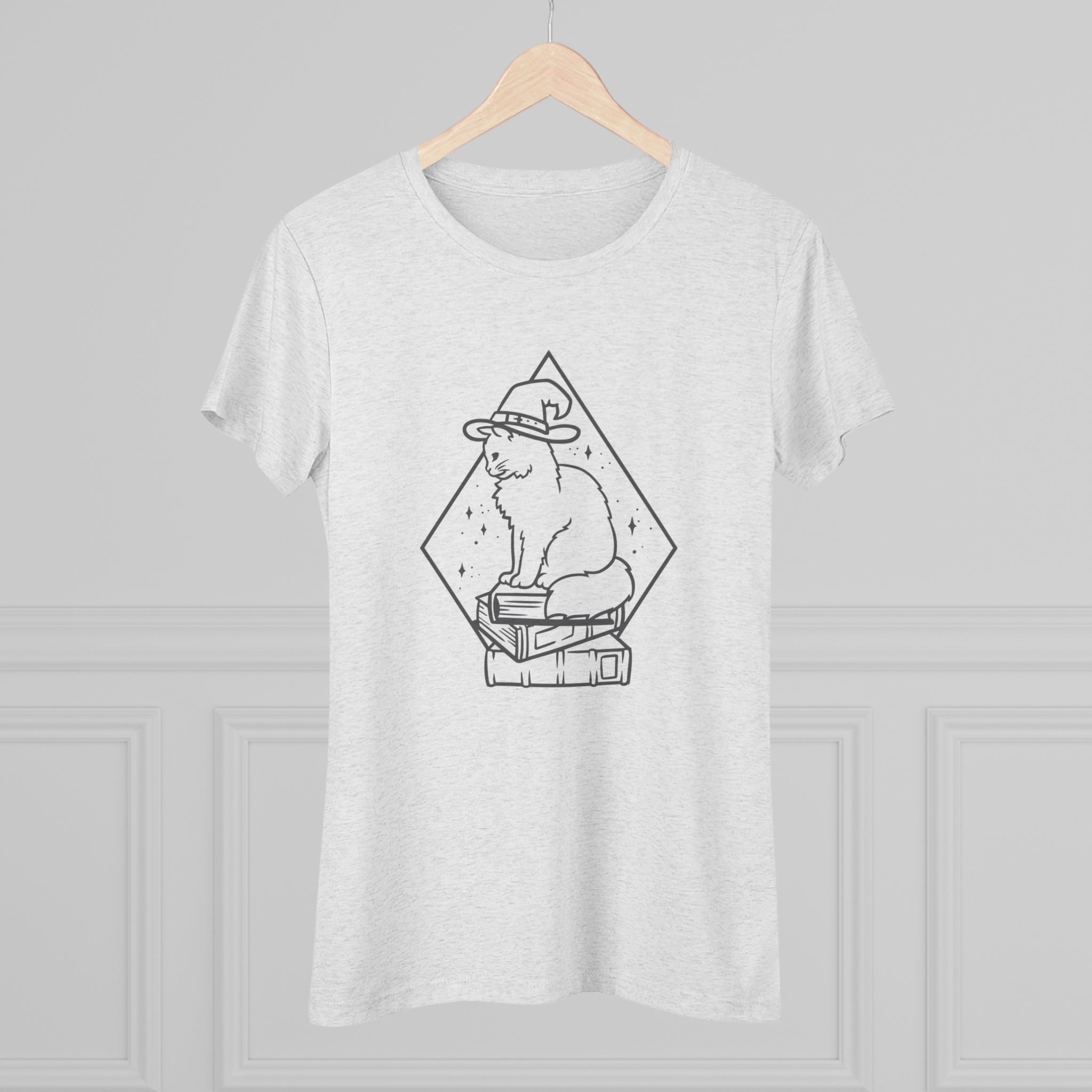 Witchy Kitty Women's Triblend Tee