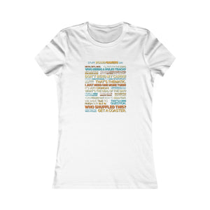 Stuff Board Gamers Say Women's Tee