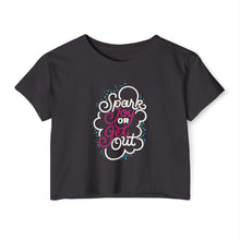Load image into Gallery viewer, Spark Joy Women&#39;s Crop Top