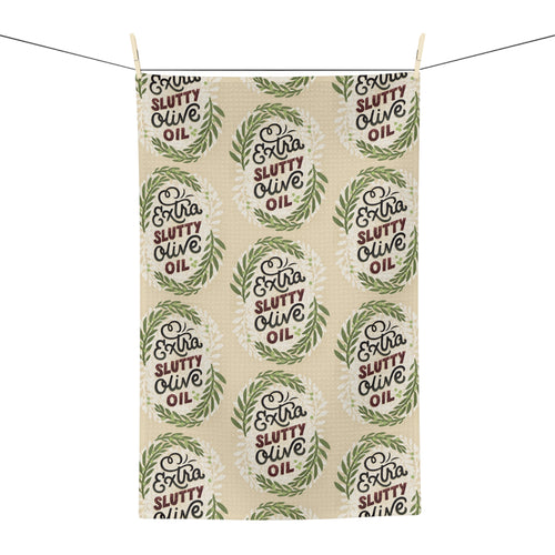 Slutty Olive Oil Tea Towel