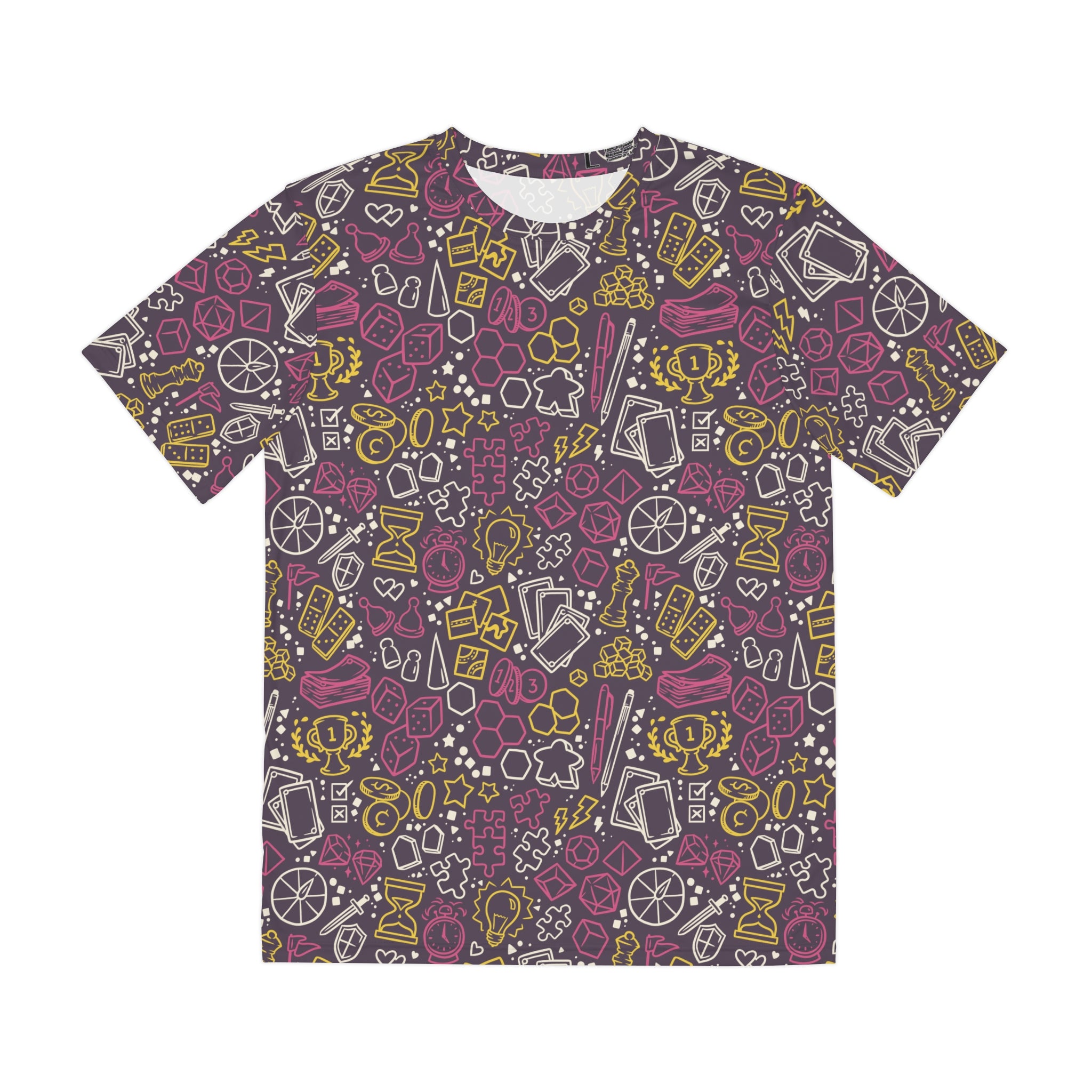 Board Game Bits V2 AOP T-Shirt (2-4XL)