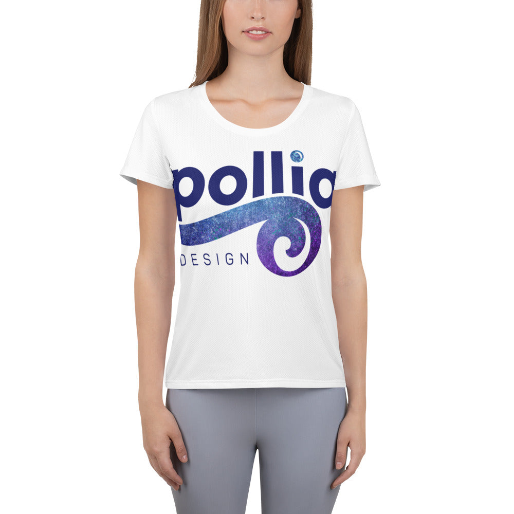 CUSTOM AOP Women's Athletic T-shirt