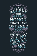 Load image into Gallery viewer, With All My Heart No Gladiator Postcard Print