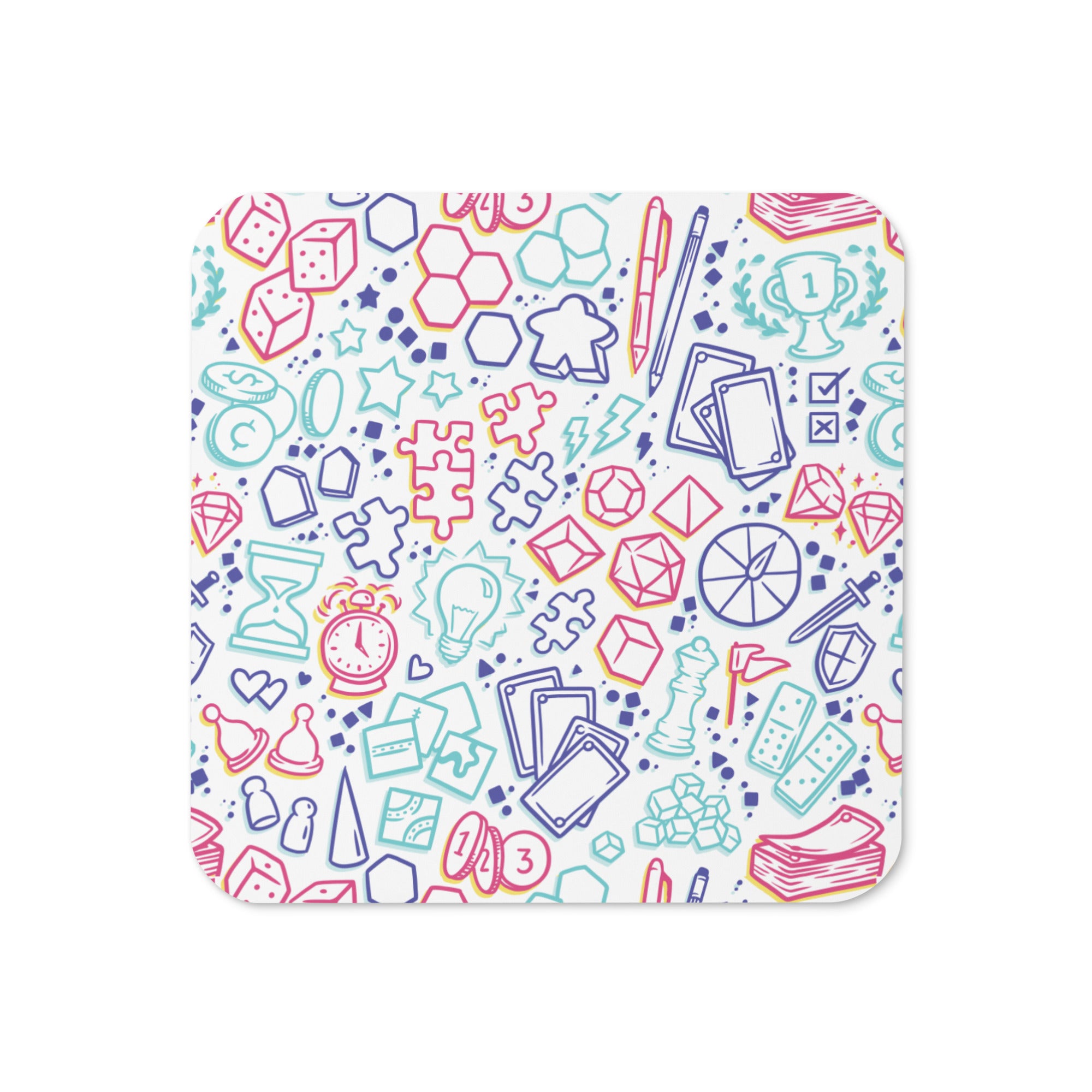 Board Gamer Bits Coaster