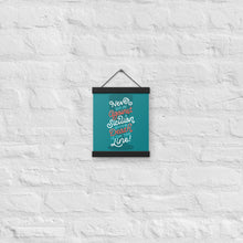Load image into Gallery viewer, Against a Sicilian Poster with Hangers