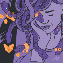 Load image into Gallery viewer, Medusa&#39;s Book Club V3 Glossy Poster