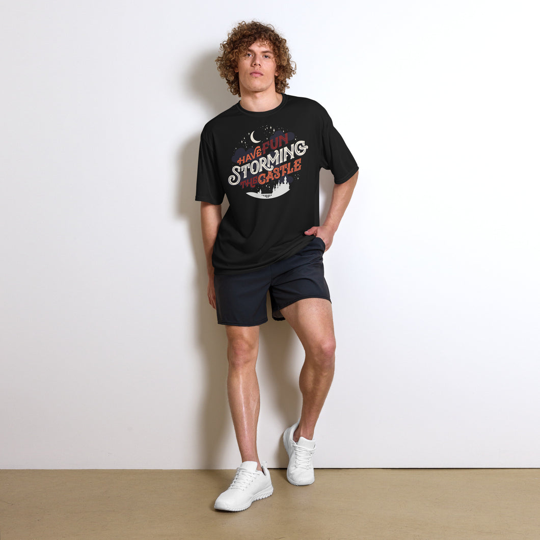 Storming the Castle Unisex Performance T-Shirt