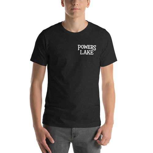 Powers Lake Unisex t-shirt