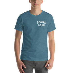 Powers Lake Unisex t-shirt