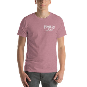 Powers Lake Unisex t-shirt