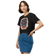 Load image into Gallery viewer, Emotional Support Board Game Women’s Crop Top
